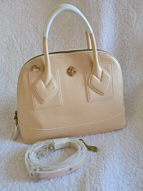 Anne Klein Dome Zip Top Crossbody Bag NWOT